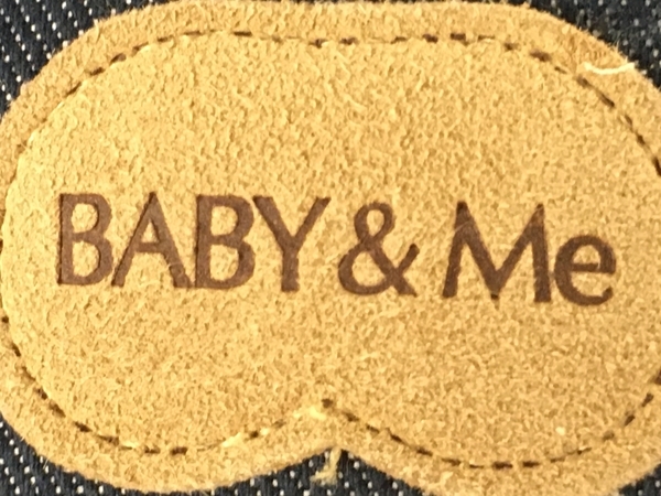 【1円】 Baby&Me ヒップシート付 抱っこ紐 デニム調 中古 Y8176080の画像2