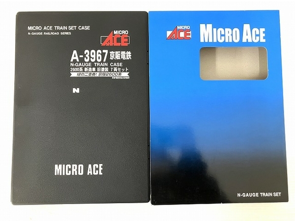 MICRO ACE マイクロエース A-3967 京阪 電鉄 2600系 新造車 旧塗装 動力車有 7両セット Nゲージ 中古 良好 O8566814_画像7