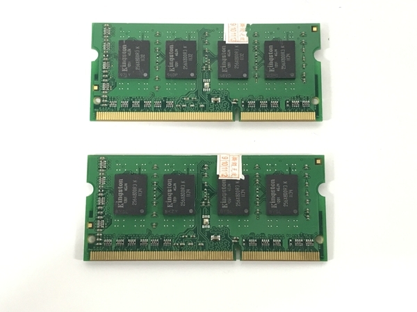 MimiKa PC3 8500 4GB DDR3 1066MHz 二枚 メモリ PCパーツ ジャンクF8651195の画像2