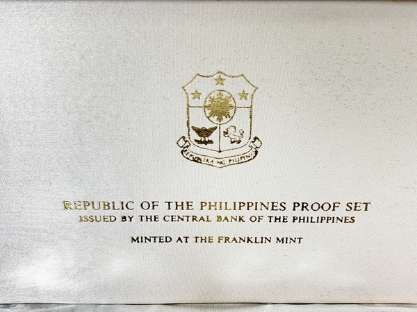 The 1975 coinage of the Philippines REPUBLIC of the Philippines 1975 プルーフ貨幣セット 中古 W8641092_画像6
