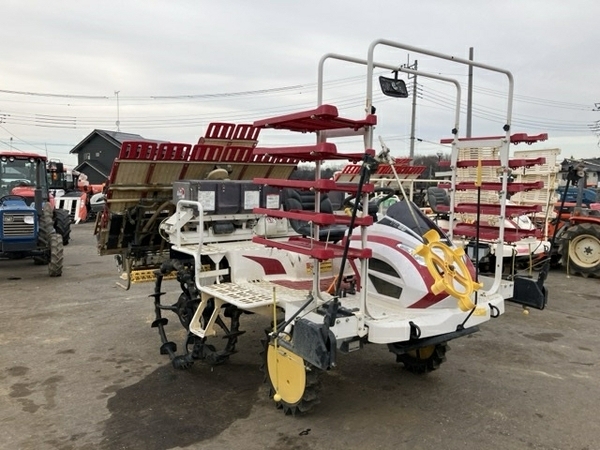 茨城県 ヤンマー 田植機 YR8D 8条植 403h 施肥機 除草剤散布機 田植え機 中古 直Q8464299_画像2