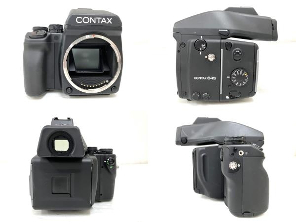 CONTAX 645 MFB-1A MF-1 ボディ セット 中判 フィルムカメラ 元箱付き 中古 美品 O8638422_画像3