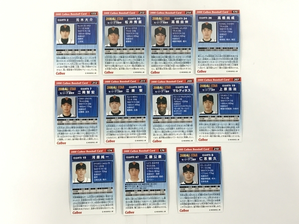 カルビー プロ野球 チップス 2000 BASEBALL CARD SET カード ジャンク F8514159_画像3