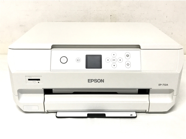 EPSON EP-712A インク ジェット プリンター 2020年製 印刷 PC 周辺 機器 家電 ジャンク F8640253_画像1