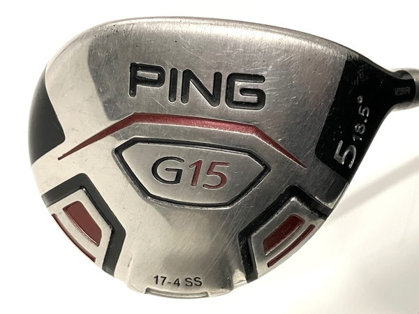 PING G15 ピン フェアウェイウッド TFC300 TFC615 3W 5W 2本セット フレックスSR ゴルフクラブ FW 中古 B8650986_画像5