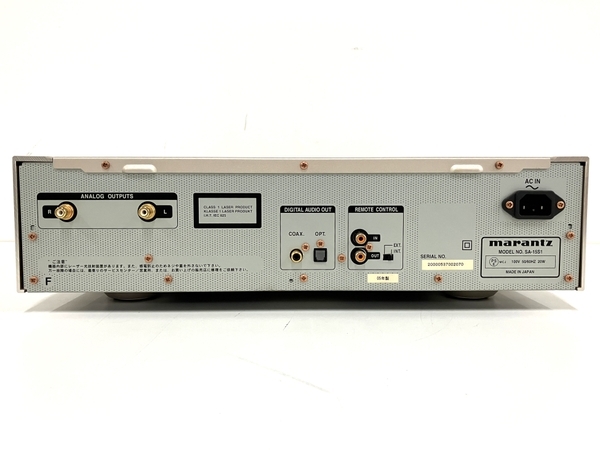marantz SA-15S1 SACD CD プレーヤー 2005年製 マランツ オーディオ 音響機器 ジャンク B8648943_画像6