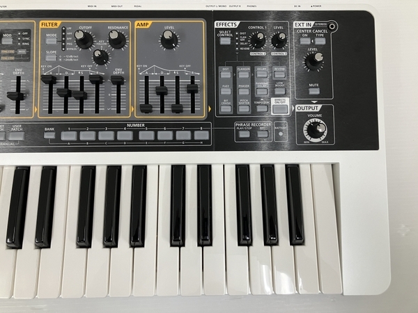 Roland GAIA SH-01 シンセサイザー キーボード 37鍵盤 楽器 ローランド 中古 O8651614_画像9