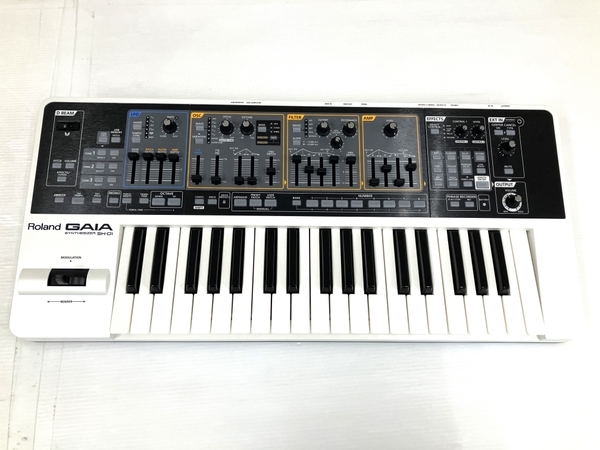 Roland GAIA SH-01 シンセサイザー キーボード 37鍵盤 楽器 ローランド 中古 O8651614_画像1
