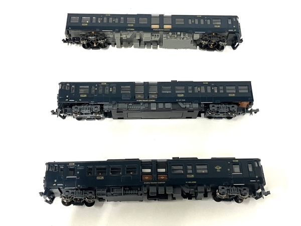 マイクロエース A-6071 キハ140系 特急 はやとの風 3両 セット Nゲージ 鉄道模型 中古 B8494581_画像3
