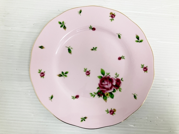 ROYAL ALBERT New country roses ブランド洋食器 皿 キッチン用品 ローズ ロイヤルアルバート 未使用 O8640263の画像2