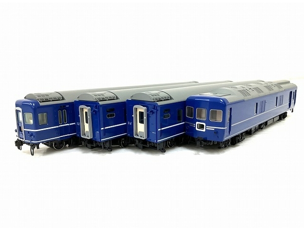 TOMIX HO-9043 国鉄 24系24形特急寝台客車セット 4両セット 鉄道模型 HOゲージ 中古 美品 O8660188