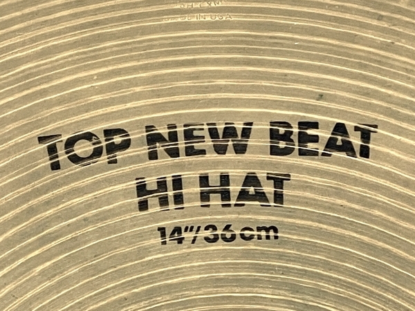 Zildjian ジルジャン NEW BEAT HIHAT 14/36 ハイハットシンバル 中古 T8655789の画像8