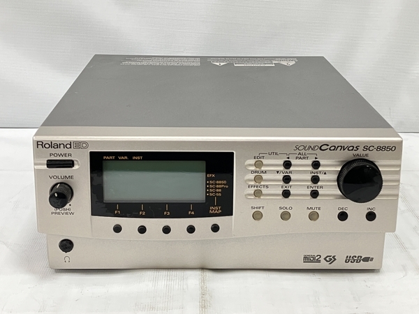 Roland SC-8850 SOUND CANVAS 音源モジュール 音響 機材 ローランド ジャンク H8660008_画像1