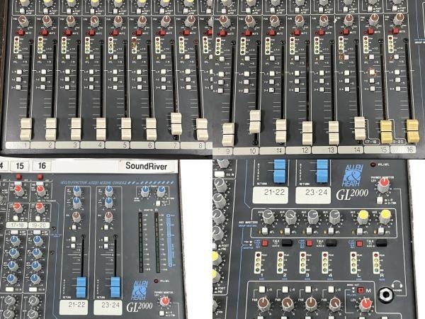 【引取限定】Allen&Heath アレンアンドヒース GL2000 アナログミキサー PA機材 音響機器 中古 直 M8641794_画像3