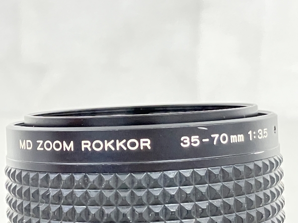 Minolta X-7 ボディ MD ROKKOR 35-70mm 1:3.5 レンズセット フィルムカメラ ジャンク K8659780_画像6