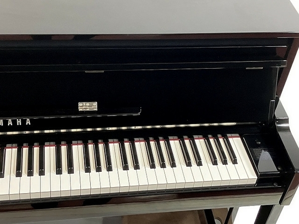【引取限定】 YAMAHA NU1 電子ピアノ ハイブリットピアノ 88鍵 2016年製 黒鏡面艶出し 椅子付き 中古 良好 直 T8572430_画像4