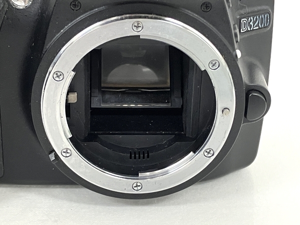 Nikon デジタル一眼レフカメラ D3200 ダブルズームキット 18-55mm 55-200mm カメラ ニコン 訳有 T8609616_画像5