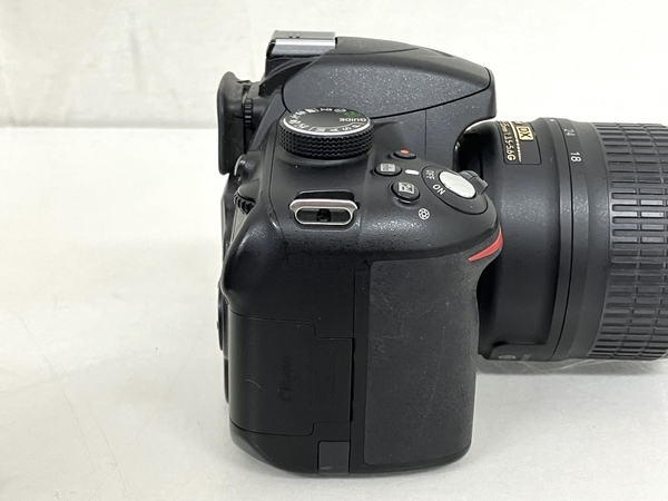 Nikon デジタル一眼レフカメラ D3200 ダブルズームキット 18-55mm 55-200mm カメラ ニコン 訳有 T8609616_画像8