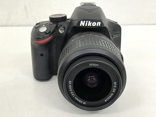 Nikon デジタル一眼レフカメラ D3200 ダブルズームキット 18-55mm 55-200mm カメラ ニコン 訳有 T8609616_画像3
