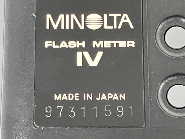 MINOLTA FLASH METER IV 露出計 カメラ周辺機器 中古 Y8655258の画像3