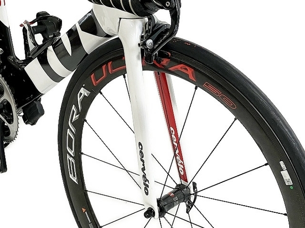 【引取限定】 CERVELO P3 / DURA-ACE Di2 ロードバイク TTバイク 51cmサイズ 2014年モデル カーボン リムブレーキモデル 中古 直 T8552949_画像3