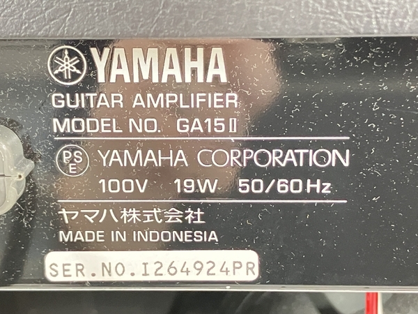 YAMAHA GA15II ギターアンプ 小型 オーディオ ヤマハ 音響機材 中古 W8629825_画像7