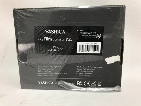 Yashica Y35 with digiFilm200 デジタルカメラ 未開封品 ジャンク T8664610_画像2