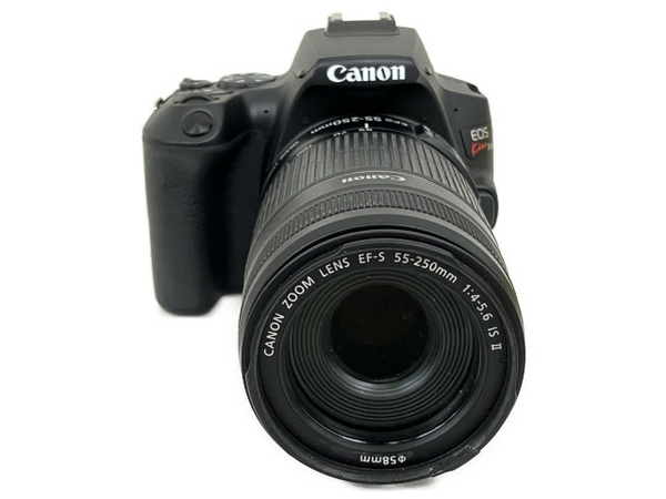 Canon デジタル一眼レフカメラ ボディ EOS Kiss X10 EF-S 55-250mm 1:4-5.6 IS II レンズ 中古 良好 T8663161