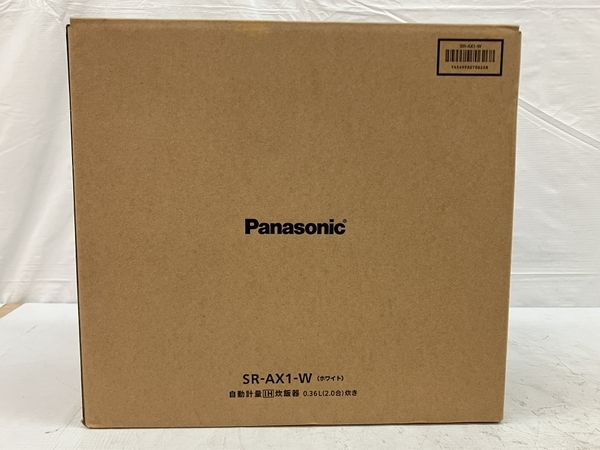 Panasonic パナソニック 自動計量IH炊飯器 SR-AX1-W 未使用 C8654246_画像8