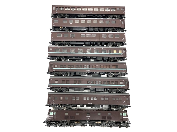 MICRO ACE A-8544 EF58-26茶色 マロネ40・10系寝台列車 急行「彗星」 基本8両セット Nゲージ 鉄道模型 中古 M8542338_画像9