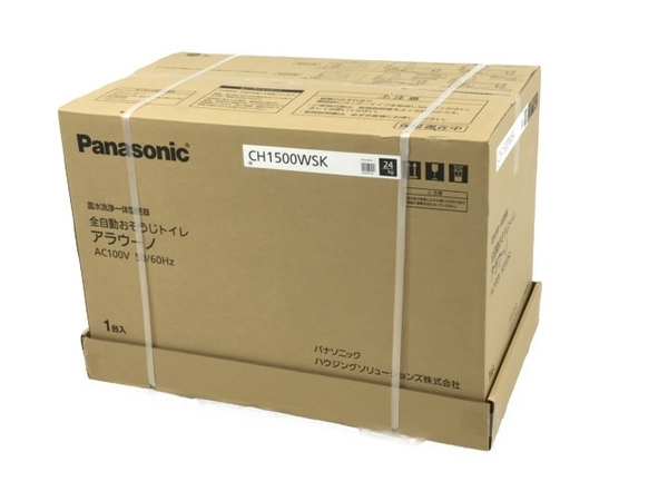 Panasonic アラウーノ XCH1500WSK CH1500WSK + CH150F 全自動 おそうじ トイレ 温水洗浄 一体型 便器 未使用 直 F8656470の画像1
