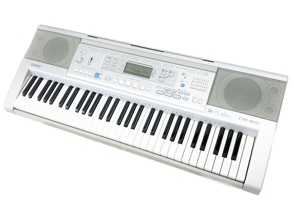 CASIO CTK-810 電子 キーボード 61鍵盤 515音色 タッチレスポンス機能付き カシオ 鍵盤楽器 中古 W8649916の画像1