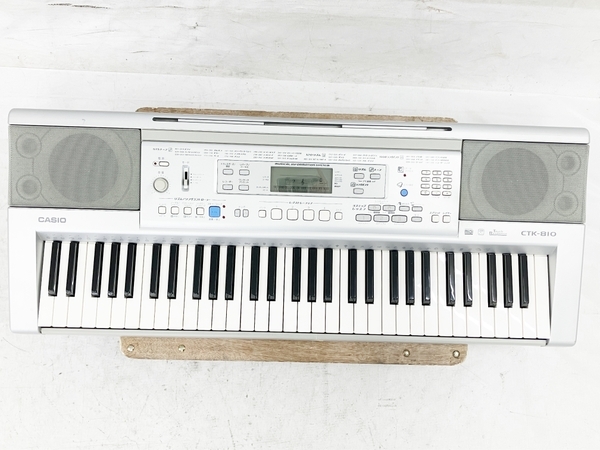 CASIO CTK-810 電子 キーボード 61鍵盤 515音色 タッチレスポンス機能付き カシオ 鍵盤楽器 中古 W8649916の画像3