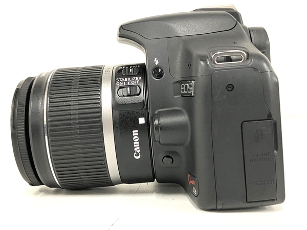 CANON キャノン EOS kiss X3 / EF 18-55mm 1:3.5-5.6 IS レンズセット 中古 良好 B8648285_画像3