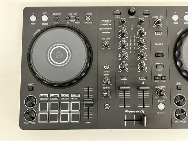 Pioneer パイオニア DDJ-FLX4 DJ コントローラー 2023年製 音響機器 中古 良好 K8657502_画像7