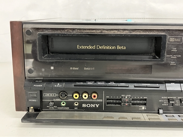 SONY ソニー EDV-9000 EDベータ ビデオデッキ 音響機材 ジャンク K8649283の画像5