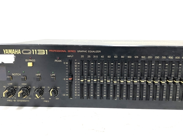 YAMAHA ヤマハ Q1131 グラフィックイコライザー PA機材 音響機器 中古 M8641799_画像3