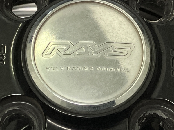 【引取限定】RAYS VOLK RACING ホイール TE37 KCR 2016年 GOODYEAR タイヤ EAGLE LS2000 165/50R16 4本セット 中古 直 Z8453433の画像3