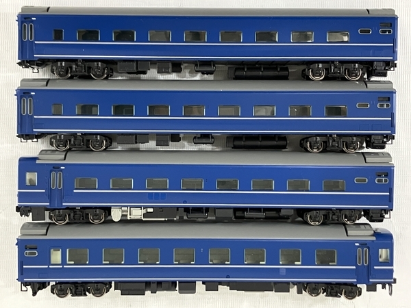 TOMIX HO-057 National Railways 14 series 15 shape Special sudden . pcs passenger car 4 both set HO gauge railroad model used beautiful goods N8669976