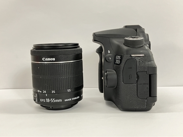 Canon EOS 70D デジタル一眼レフカメラ + ZOOM LENS EF-S 18-55mm F/3.5-5.6 レンズキット 中古 良好 W8625526_画像4