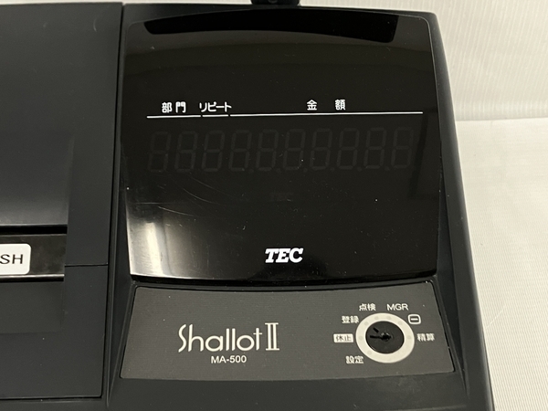 東芝テック TEC 電子レジスター Shallot II MA-500 会計 店舗 中古 N8645085の画像3