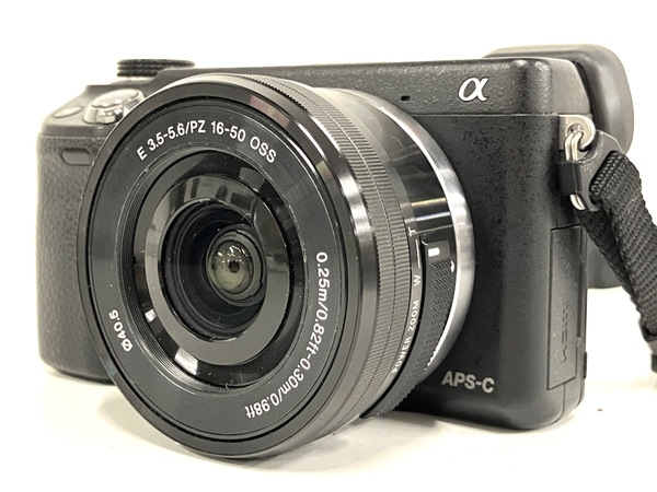 SONY α NEX-6 ボディ SELP1650 3.5-5.6 16-50mm レンズ セット カメラ ソニー 中古 B8657495の画像1