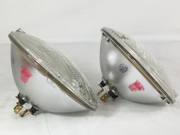 BOSCH HEAD LAMP SET 箱付き H4 100/90W ハロゲンランプ カーライト ボッシュ カーパーツ ヘッド ジャンク N8646982の画像4
