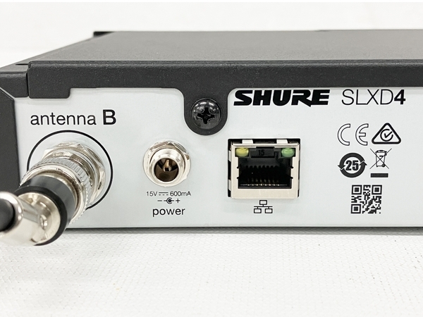 SHURE SLXD4DJ デュアル・ダイバーシティー受信機 音響機材 中古 S8637652_画像7