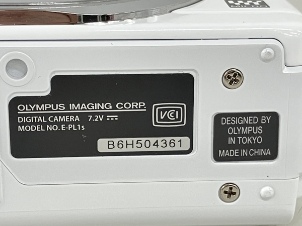 OLYMPUS E-PL1s ボディ M.ZUIKO DIGITAL 14-42mm F3.5-5.6 レンズ セット 中古 K8674224_画像4