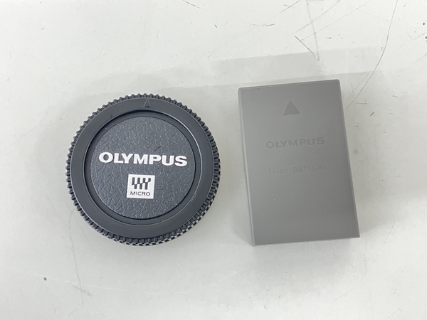 OLYMPUS E-PL1s ボディ M.ZUIKO DIGITAL 14-42mm F3.5-5.6 レンズ セット 中古 K8674224_画像2