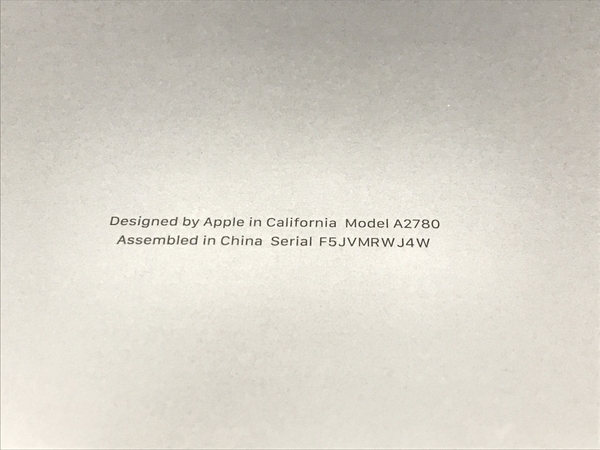【充放電回数11】 Apple MacBook Pro 2023 CTO 16.2型 ノート パソコン M2 Max 12C 64GB SSD 4TB 38C スペースグレイ Ventura T8580273_画像9
