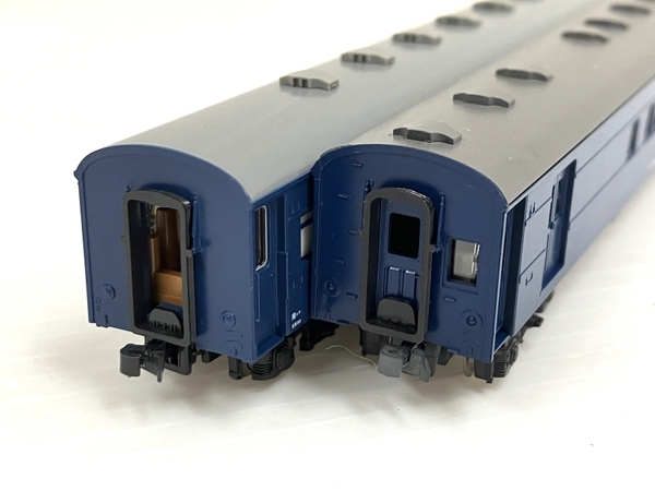 KATO スハニ35形,スハ43形,スハフ43形 ブルー 旧型客車 5両セット Nゲージ 鉄道模型 中古 O8584106