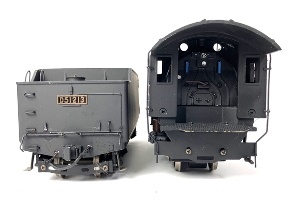 【引取限定】詳細不明 D51型 D51213 蒸気機関車 鉄道模型 OJゲージ ジャンク 直 Y8635816の画像5