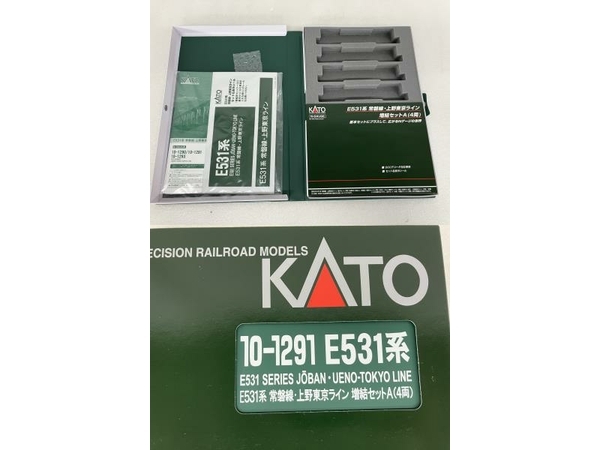 KATO 10-1290 10-1291 10-1292 E531系 常磐線 上野東京ライン 基本 増結AB 10両セット 汎用車両ケース付き Nゲージ 鉄道模型 中古S8592609_画像9